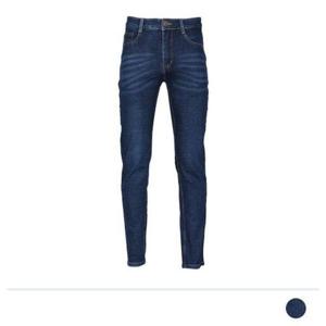 [옷자락]남성 기모청바지 겨울 진청 밴딩 데님 팬츠