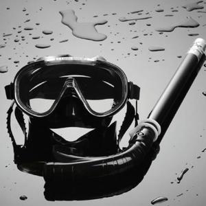 투사 레저용 마스크 스노클세트 H345475 휴가용스노클