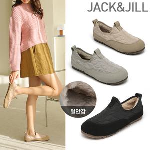 잭앤질 부드러운 털안감 패딩 로퍼(JD4702)