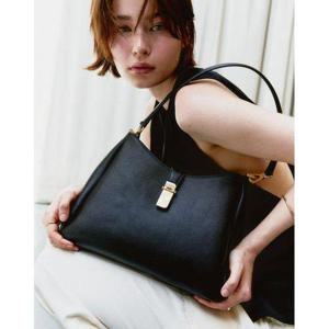 갤러리아_DCBA5F163 닥스 블랙 소가죽 장식 포인트 숄더백M