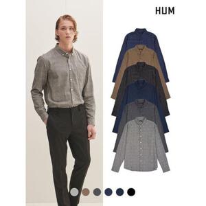 [흄]남) 플란넬 체크 셔츠(FHOFCSL102P)