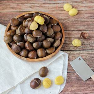 생으로 먹는 칼집 생율 1kg x 2망 /칼집밤 단밤