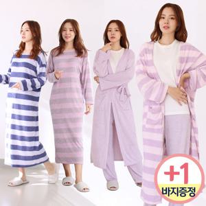 니트파자마 수면잠옷 로브 또는 원피스 구매 시 + 바지1종 색상선택가능 !!