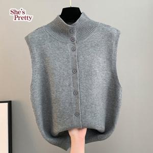 [쉬즈프리티] 트위스트양면가디건조끼