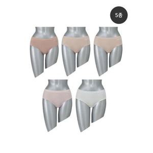 [푸마 언더웨어]여성 흡한속건 노라인 헴팬티 5종세트 택일