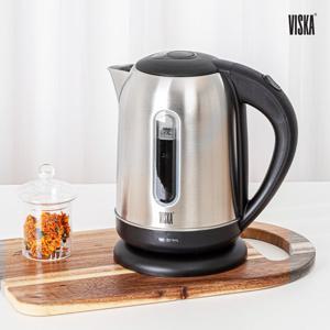 [VISKA] 비스카 마이키친 스테인레스 전기주전자 1.7L SN-GF680WP