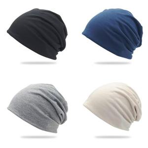 [기타브랜드]얇은 비니 두건 항암모자 수면모자 암환자 중년 여성 엄마 두건 순면