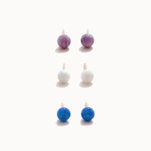 제이로렌 0G0141-2 14K 골드 10월탄생석 오팔귀걸이-3mm