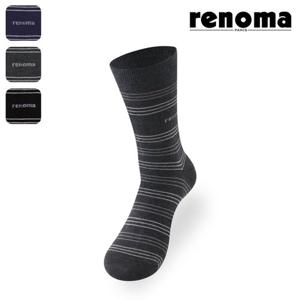[레노마] 남성 캐주얼 정장 뉴링글 장목 양말 RM1506 10족