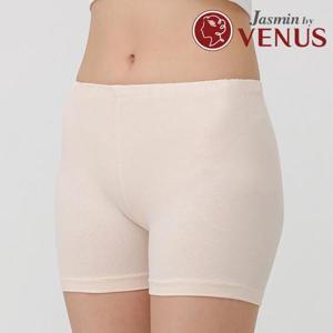 [비너스]비너스 면스판 베이직 2부 속바지(스킨,블랙/90-100) JPT6215