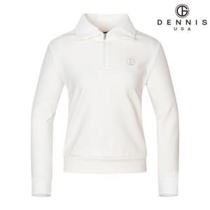 [데니스골프][DENNIS] 여성)와이드카라 집업긴팔카라티_NAPFLTZ060
