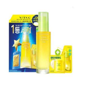 구달 청귤 비타C 잡티케어 세럼 본품 70ml+리필 50ml+청귤패드2매 (AD)