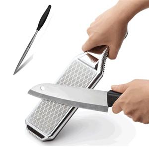 다이아몬드 칼갈이 샤프너 + 가위갈이 칼갈기 가정용 칼연마기 숫돌