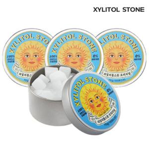 자일리톨스톤 무설탕 사탕 오리지널 캔디 4통