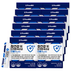프롬바이오 장건강엔 더착한 유산균 더블 30포x12박스/12개월
