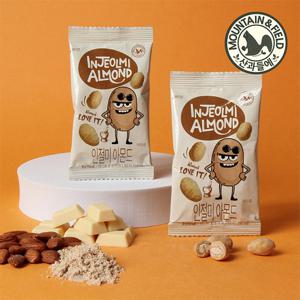 [산과들에] 인절미에 아몬드가 퐁당 ! 인절미아몬드 60봉 간식