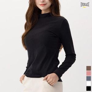 [홈쇼핑상품] 에버라스트 겨울 여성 기모 스판 목폴라티셔츠 터틀넥 모크넥 이너티 Bon-2576