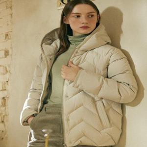 [마르조][1종] 여성)후드 퀼팅 덕다운