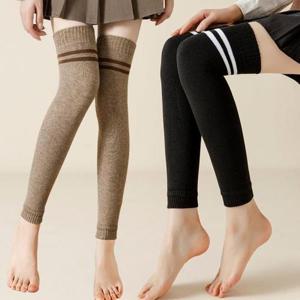 [루즈루나]포인트 니트레그워머 방한 롱 수면 발토시 다리워머