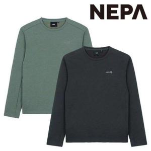 갤러리아_[네파] 남성 FINDER 스트레치 긴팔 라운드 티셔츠 7K15321