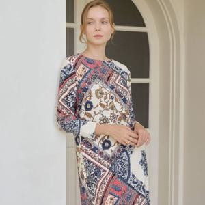 [라페어]로마네스크 큐폴라 원피스 LWOEJ028-WH