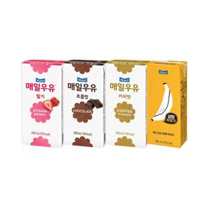 매일 바나나는 원래 맛있다 제로 24팩+딸기/초코/커피우유 24팩 골라담기 (총 48팩)