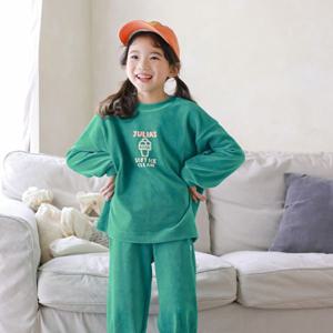 [롯데온단독]콘아이스크림 코듀로이 상하 SET PTESE05