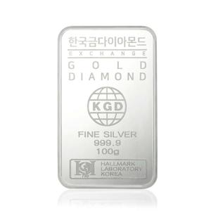 투자용 실버바 AG 100g 999.9 은투자 은시세