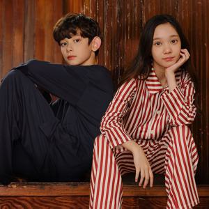 마밤 MSMV 소프트 피치스킨 아동 주니어 잠옷 파자마 초등학생 실내복 셋업