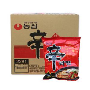 농심 신라면 120gX30개입 BOX
