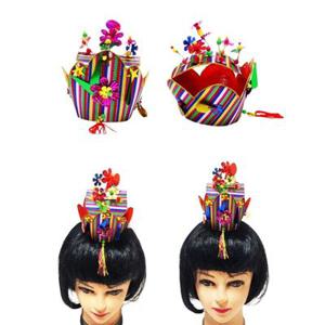 족두리 학예회 재롱 잔치 전통 한복 미니 쪽두리 족두리 머리띠 장신구 악세사리 장식 소품