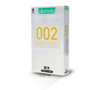 오카모토 002 6p 하이드로 폴리우레탄 슬림 0.02 콘돔몰 사가미 오카모토 듀렉스
