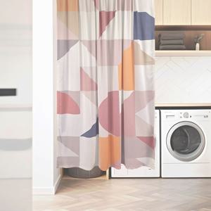 뮤티드블록 모던 가림막 가리개 바란스 커튼 주방 베란다 창문 중문 공간분리 140x200