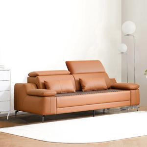 무빙온돌 세라믹 온열 3인 가죽쇼파 (침대겸용) GC419