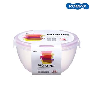 코멕스 바이오킵스 볼용기 원형 투명 밀폐용기 (원32호/1.5L)