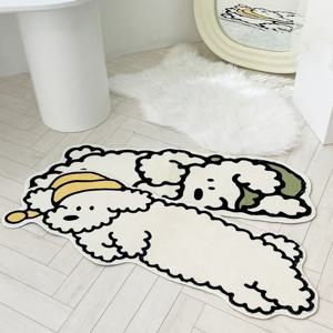 [리퍼] 볼튼 꿀잠 강아지발매트 주방매트 강아지매트 빨아쓰는 미끄럼방지 긴발매트 키즈러그