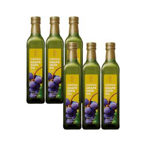 백설 유러피안 포도씨유 500ml x6개