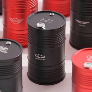 쉐보레 로고 알루미늄 차량용 재떨이 차량 쓰레기통 자동차 담배 거치대