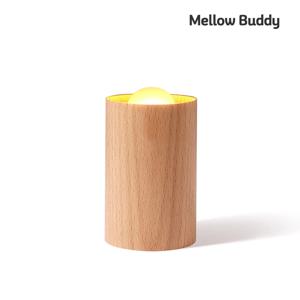 우드 LED 캔들 무드등 전자초 충전식