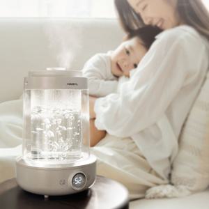 한일 전자식 신생아 아기 물멍 가열식 가습기 3L 대용량 분리세척 HGSSP-300SW