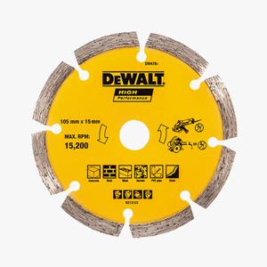 마른날 DW4781 원형톱 그라인더날 다이아몬드 절단컷팅날 105mm