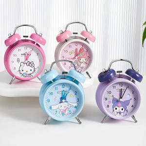 시나모롤 쿠로미 헬로키티 마이멜로디 귀여운 캐릭터 알람시계 탁상 책상 시계