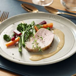 [해외] 화이트트러플 원형 접시 26cm