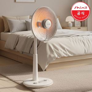 전기히터 하이라이트 저전력 선풍기형 난로 가정용 사무실 스탠드  SEH-YH700W