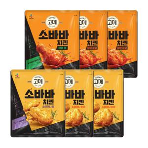 고메 소바바 치킨 허니순살x2개+허니윙x1개+양념순살x2개+양념 윙x1개 외 6개  모음