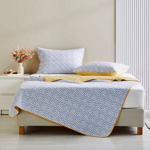 소프트코튼 60수 면 100% 퀼트 패드겸이불 150x200 옐로우