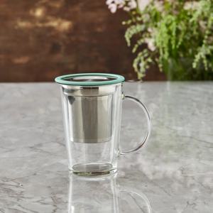 소울카페 스텐필터 내열유리 뚜껑 티머그T