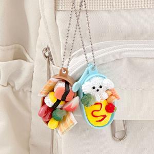 나만의 도시락 2가지 DIY 키링 만들기 랜덤 키트 올인원 구성품 에어팟 백팩 가방 꾸미기