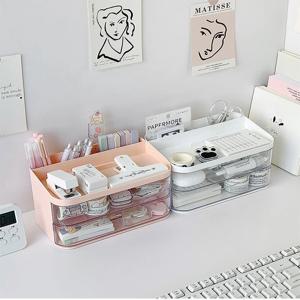 데스크 오거나이저 책상정리함 연필꽂이 소품 수납 미니서랍 데스크테리어