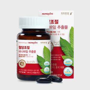 혈당조절 바나바잎 추출물&코큐텐 홍국(1,000mg x 60정) 2개월분